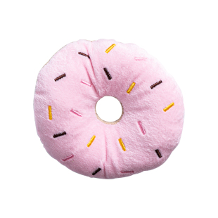 布丁妹妹 宠物狗狗发声玩具毛绒公仔甜甜圈鸡腿解闷训练互动