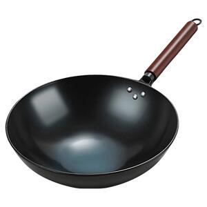 章丘炒菜锅铁锅旗舰老式炒锅家用不粘锅无涂层燃气灶适用圆底回购