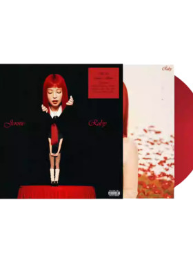 现货正版JENNIE金智妮专辑Ruby正规1限量彩胶LP黑胶唱片透明红胶