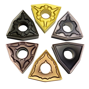 数控刀片外圆桃型刀头不锈钢钢件淬火WNMG080408铝用合金机夹车刀