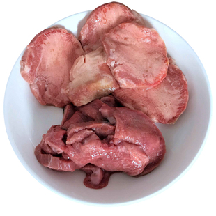 去皮安格斯牛舌 1200g 整条 鲜嫩肥美 烧烤