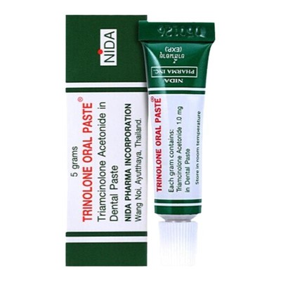 泰国原装进口NIDA戴挪伦口腔膏溃疡膏口腔溃疡专用药嘴巴上火起泡