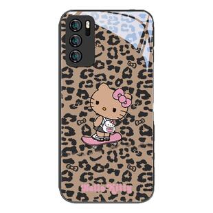 豹纹HelloKitty手机壳适用华为mate80/pura80pro新款nova14/13黑皮凯蒂猫mate70/60可爱荣耀magic7女400/300