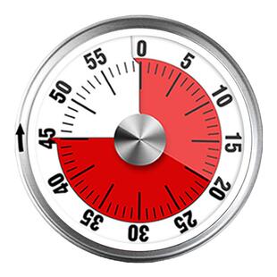 厨房计时器机械提醒器学生时间管理定时闹钟自律器做题家用倒时钟