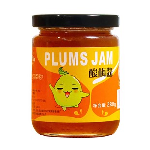 乐落食冰梅酱广式潮汕特产酸梅酱青梅酱叉烧烧鹅烤鸭商用乌梅子酱