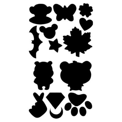 黑色衣服破了补丁贴无痕款羽绒服修补贴亮面棉服破洞贴补洞免缝XM