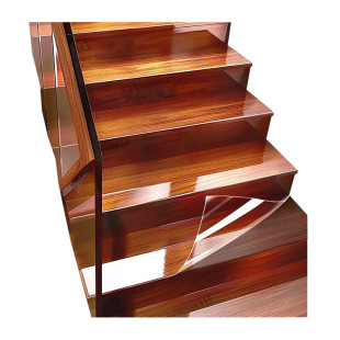 实木楼梯踏步保护膜透明防滑台阶贴膜自粘楼梯踏板垫漆面透明贴膜