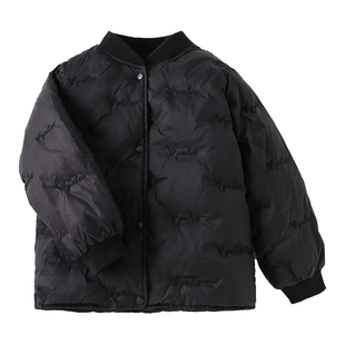 雅鹿棒球服校服神器两穿儿童轻薄羽绒服内胆中大童男女宝宝学生