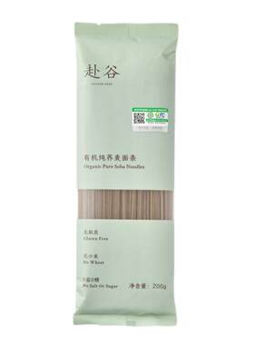 【荐】有机纯荞麦面条无麸质无糖
