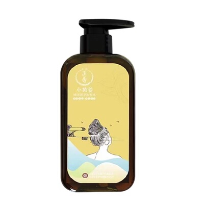 正秀苗家山茶籽小黄姜植物洗发水