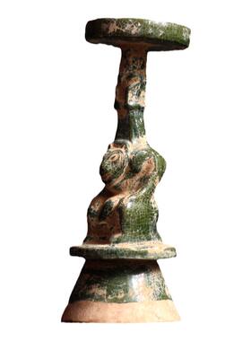 陶瓷装饰中式客厅纯手工汉绿釉