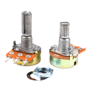 WH148电位器单联双联 短柄长柄B1k2k5k10k50k100k200k250k500k 1M