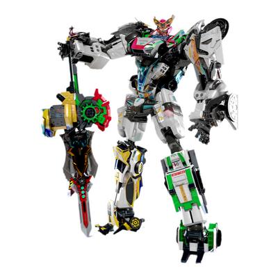 龙战士星源玩具3变形机器人金刚超星源赛车王合体机甲儿童男孩6岁
