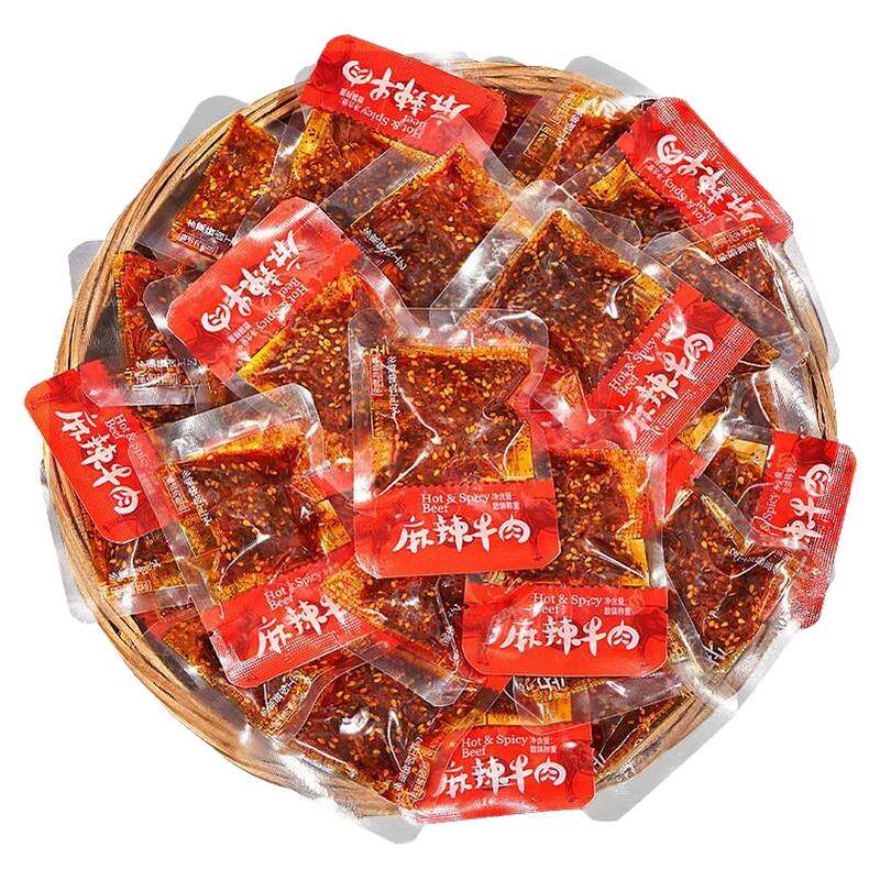 牧谣蜀香麻辣牛肉干四川特产巴蜀香辣味