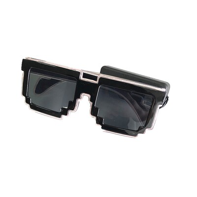 发光眼镜马赛克墨镜派对道具