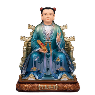 三茅真君神像树脂茅山祖师神像茅固茅盈茅衷真君祖师爷家用摆件