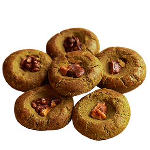 桑叶饼浙江湖州特产核桃酥饼干传统糕点心小吃休闲整箱荻港渔庄