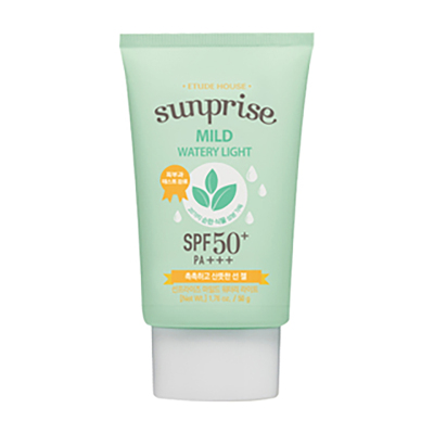 ETUDE防晒霜spf50爱丽小屋水感