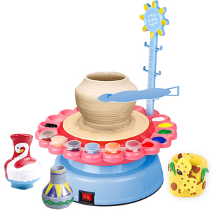 软陶泥儿童电动陶艺机陶土泥小学生专用工具套装手工diy制作玩具6