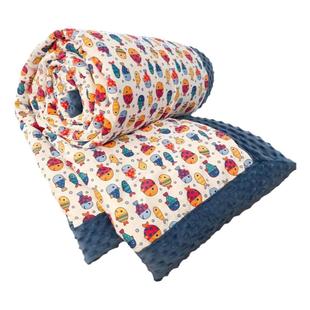 A类全棉豆豆被大豆纤维棉可机洗加厚保暖儿童被纯棉单人被双人被