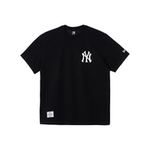 正品NewEra纽亦华短袖t恤男女mlb联名款热狗冰淇淋刺绣NY/LA小标