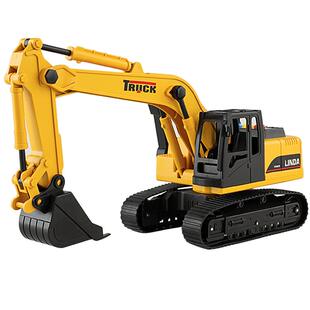 儿童挖掘机玩具车工程车大型挖土机模型男孩宝宝勾机挖挖机玩具