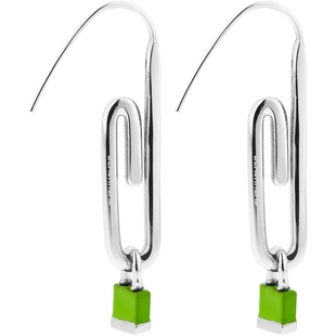 BLACKHEAD/黑头原创耳环女夏款ins潮个性耳饰设计感小锁耳坠精致