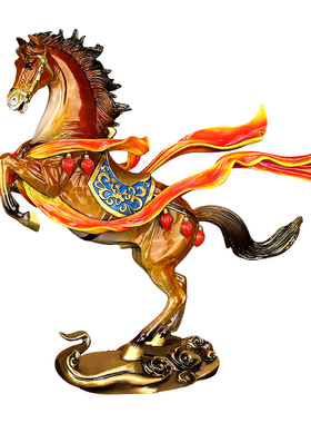 遥遥领先2026年铜马摆件年会礼品