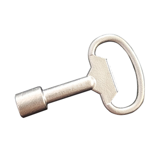 不锈钢四角钥匙方口方孔高铁地铁钥匙边长8MM内四方钥匙酒瓶起子