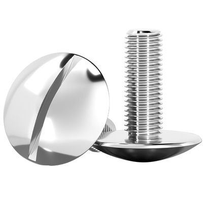 304特大扁头一字开槽螺丝GB947