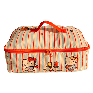 可爱猫咪大容量旅行衣物收纳袋内衣裤便携行李箱出差分装整理包