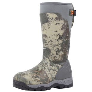 男士加厚保暖高筒雨鞋防寒伪装迷彩胶鞋抗冻零下30度防水打猎靴