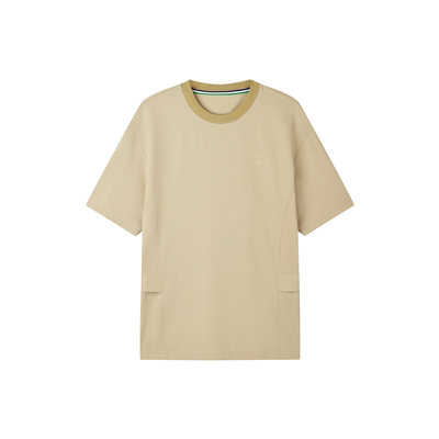 7A抗菌拼接口袋速干T恤