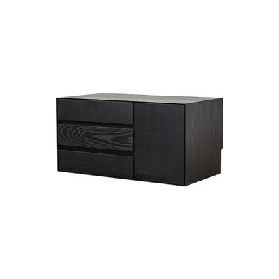 小写inner实木组合柜模块化落地矮书柜多功能电视柜收纳储物柜子Q