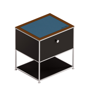 摩卡慕斯中古风床头柜垫子防水防油防烫洗衣机冰箱顶防尘盖布定制