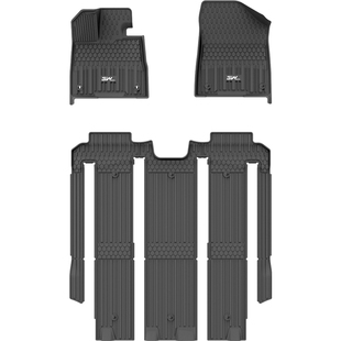 3W全TPE适用于丰田格瑞维亚SIENNA赛那新款塞纳羊毛脚垫后备箱垫