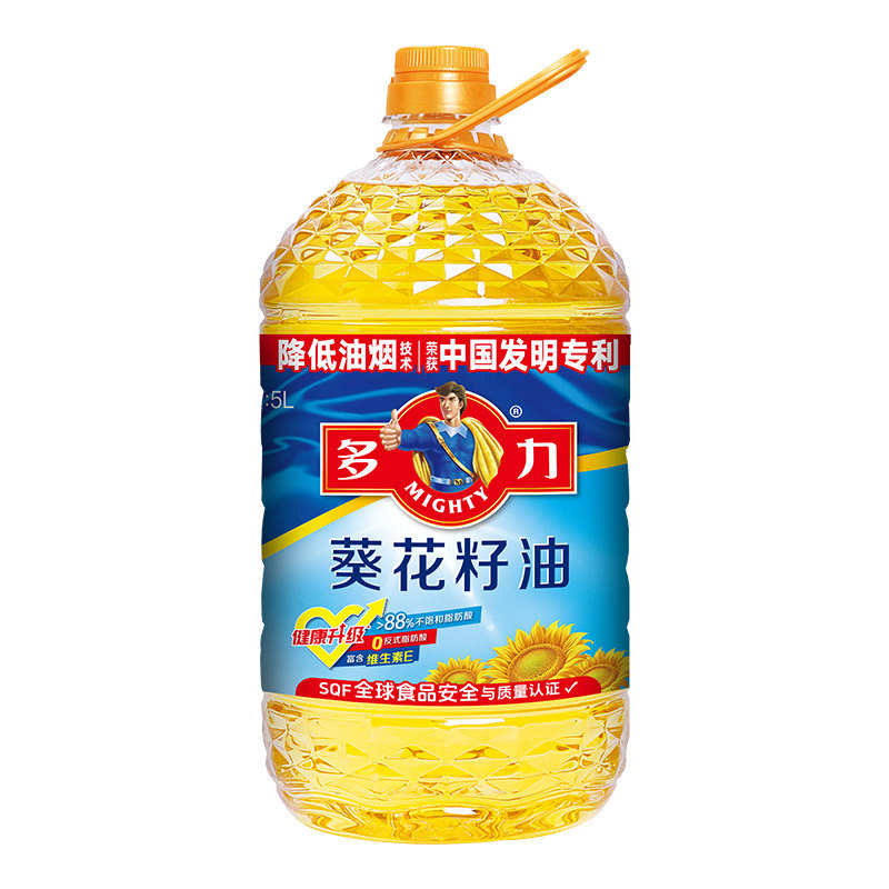 多力葵花籽油5L*2营养健康食用油