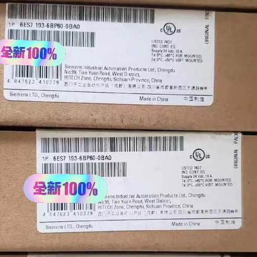 溢价-6ES7193-6BP60-0BA0 ET200SP基座 全