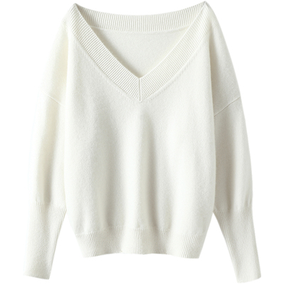 启超高端100%纯山羊绒衫