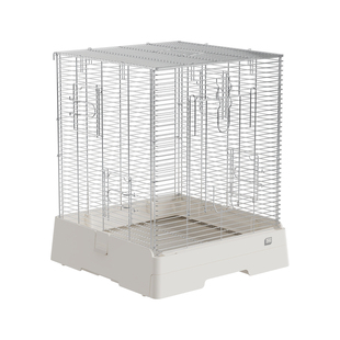 怪兽盒子Y430SR豪华鸟笼方形不锈钢鹦鹉笼虎皮牡丹玄凤防溅横丝笼