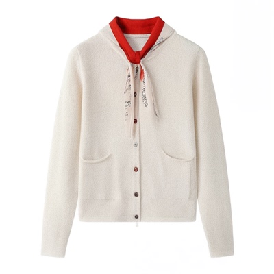 春竹长袖圆领山羊绒羊绒衫