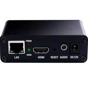 RTMP直播推流 UVC转HDMI编解码器 支持UDP/M3U8 兼容无人机/Pocket 2/Pocket 3/Action 4/BMD 海康大华ONVIF