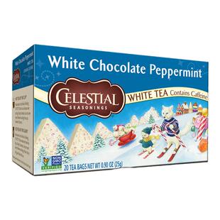 Celestial-喜乐 白巧克力薄荷WHITE CHOCOLATE PEPPERMINT茶 20包