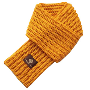 歌诺达秋冬新品情侣毛线针织小围巾围脖韩版纯色保暖短款围脖