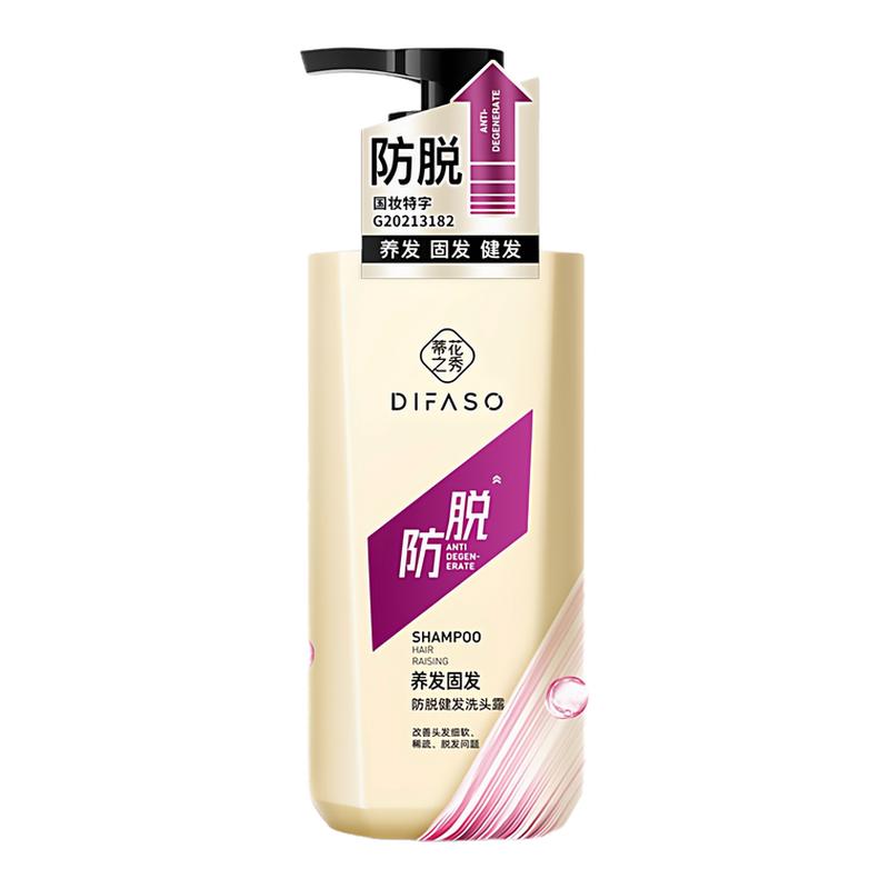 蒂花之秀防脱健发洗发水520g 柔顺改善毛躁固发养护发露超市同款