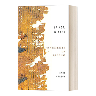 英文原版 If Not  Winter Fragments Of Sappho 如果不是冬季 萨福残篇 英文版 进口英语原版书籍