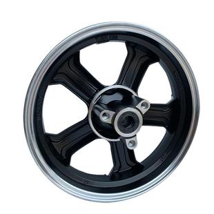 电动车前轮轮毂10寸真空胎前圈雅迪电动车铝合金前轮12寸轮圈