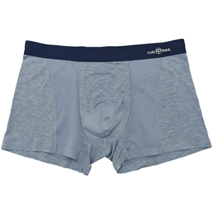 4条装CP空调裤男士平角内裤夏季透气10A抑菌中腰无痕凉感四角短裤