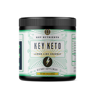 美国直邮KEY NUTRIENTS生酮KETO补充剂外源性酮BHB盐β-羟基丁酸