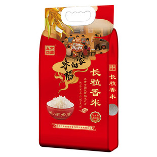 五颂常廪长粒香大米10斤真空 五常产地直发 新米现磨 软绵甜香